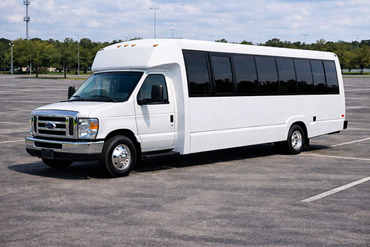 25-passenger minibus available for charter in Downey, CA